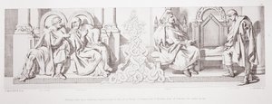 Guillermo, decidido a invadir Inglaterra, pide la ayuda de Felipe I de Francia y de Balduino, Conde de Flandes, su suegro, de 